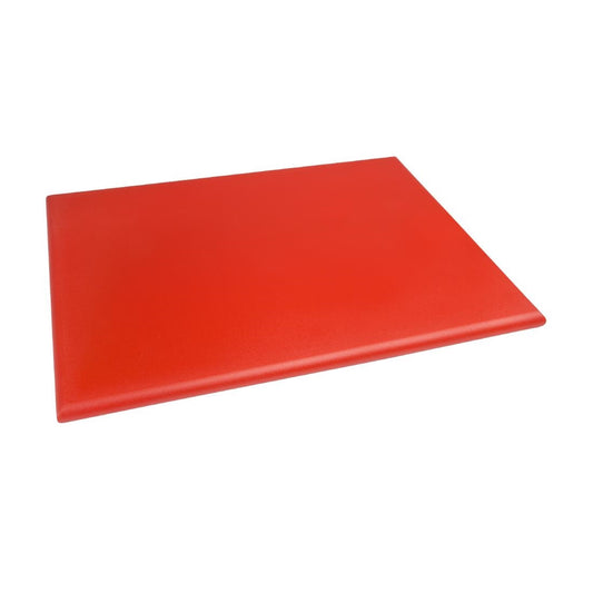 Planche à découper extra large haute densité Hygiplas rouge - Hygiplas - J047