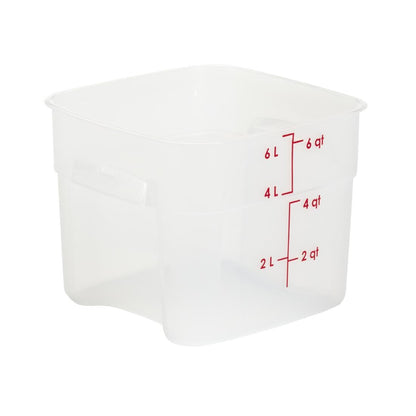 Boîte en polypropylène Cambro FreshPro CamSquare 5,7 L - Cambro - JM722