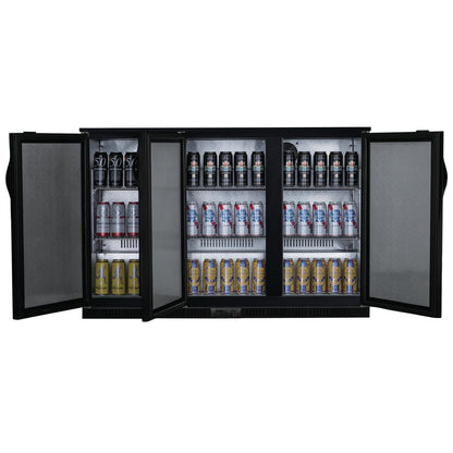 Arrière-bar trois portes pleines Polar Série G 850mm 320L - Polar - GE999