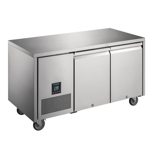 Table réfrigérée positive 2 portes Polar Serie U Premium 267L - Polar - UA005