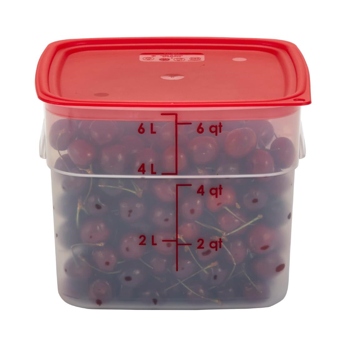 Boîte en polypropylène Cambro FreshPro CamSquare 5,7 L - Cambro - JM722