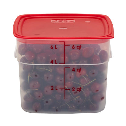 Boîte en polypropylène Cambro FreshPro CamSquare 5,7 L - Cambro - JM722