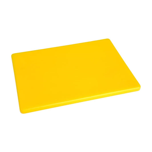Petite planche à découper basse densité Hygiplas jaune - Hygiplas - GH796