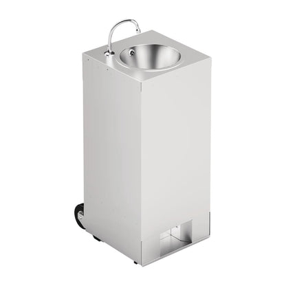 Station de lavage des mains mobile avec crédence IMC 10L - IMC - DA248