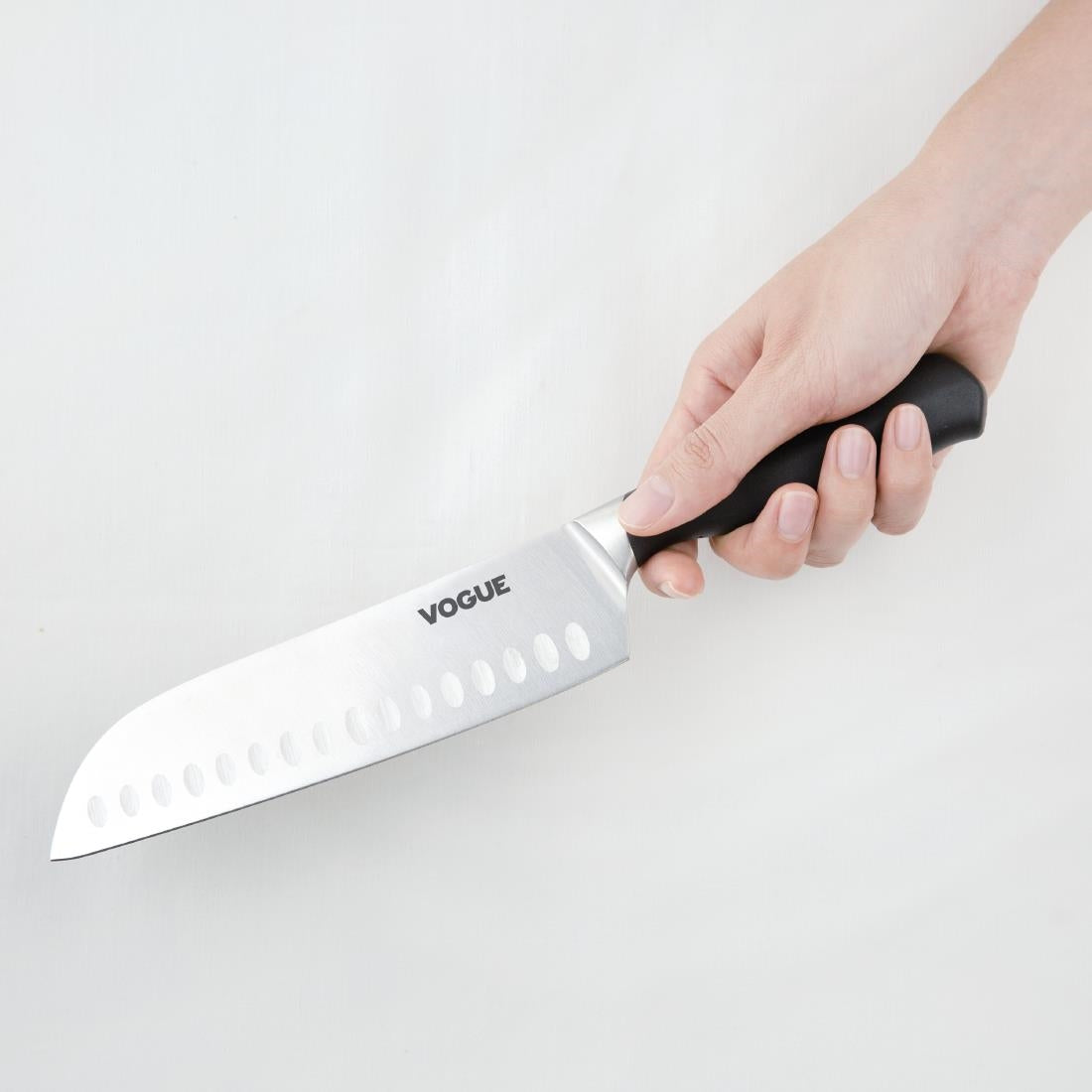 Couteau Santoku Vogue Soft Grip 180mm - Vogue - GD759