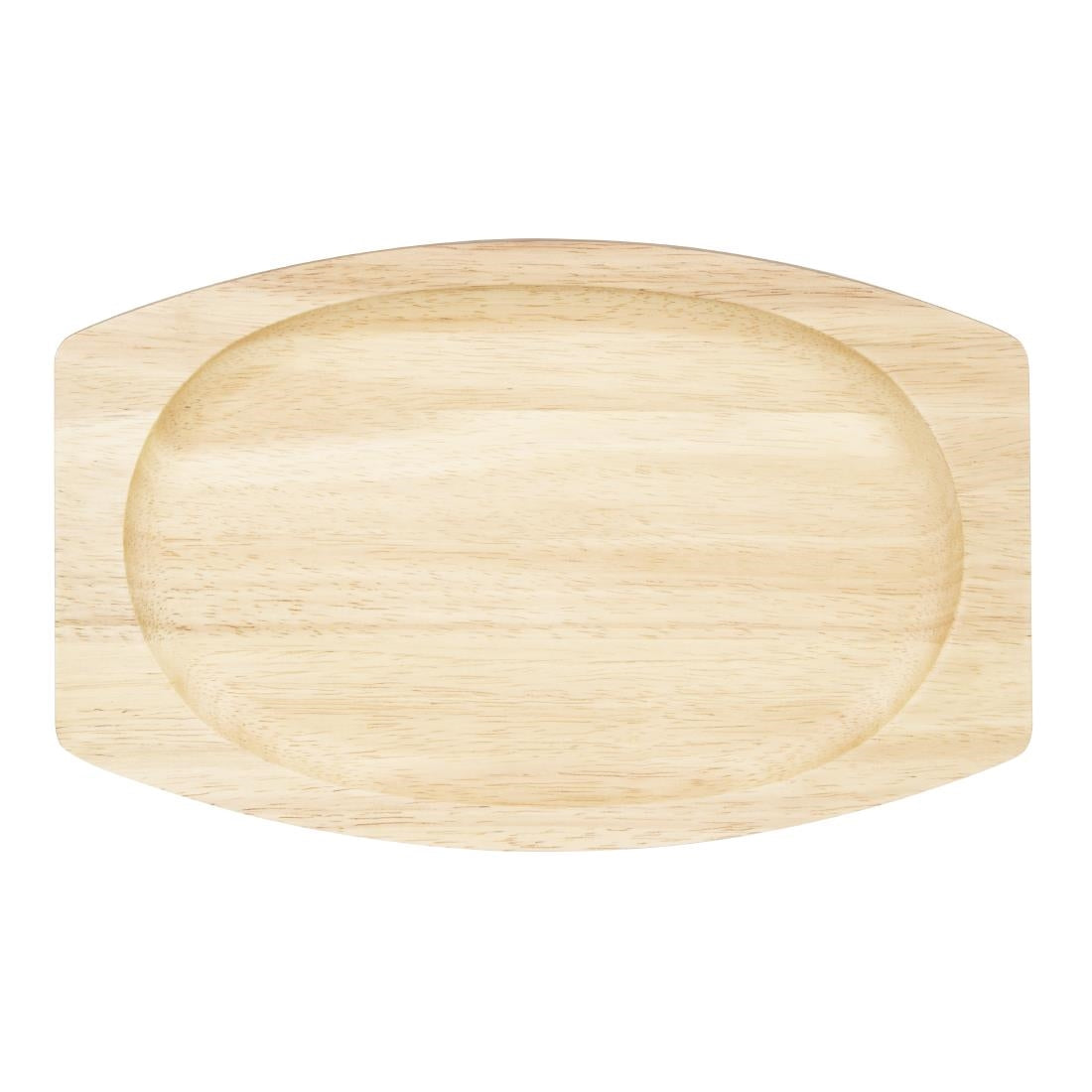 Planche en hévéa pour plat ovale en fonte Olympia 335x205mm pour GJ557 - Olympia - FW979