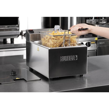 Friteuse de comptoir simple avec panier Buffalo 5L - Buffalo - CU616