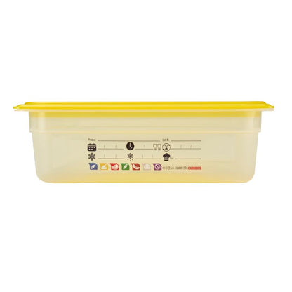 Bac en polypropylène Cambro Safetrak IML GN 1/1 100mm - Cambro - JN501