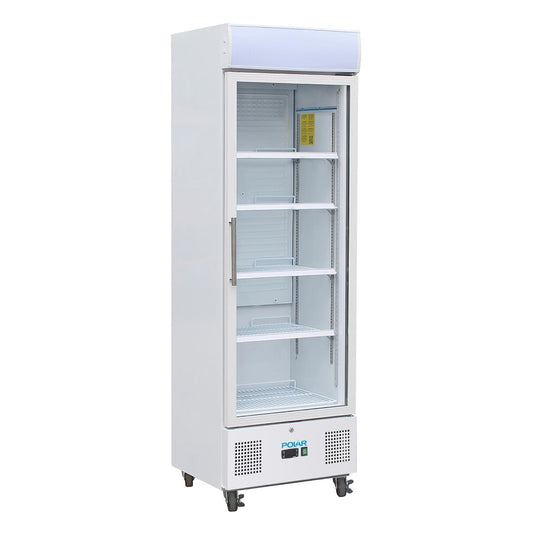 Vitrine réfrigérée positive blanche Polar Série G 336L - Polar - DM076