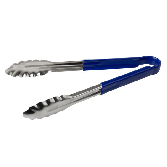 Pince de service à code couleur Hygiplas 300mm bleue - Hygiplas - CB156
