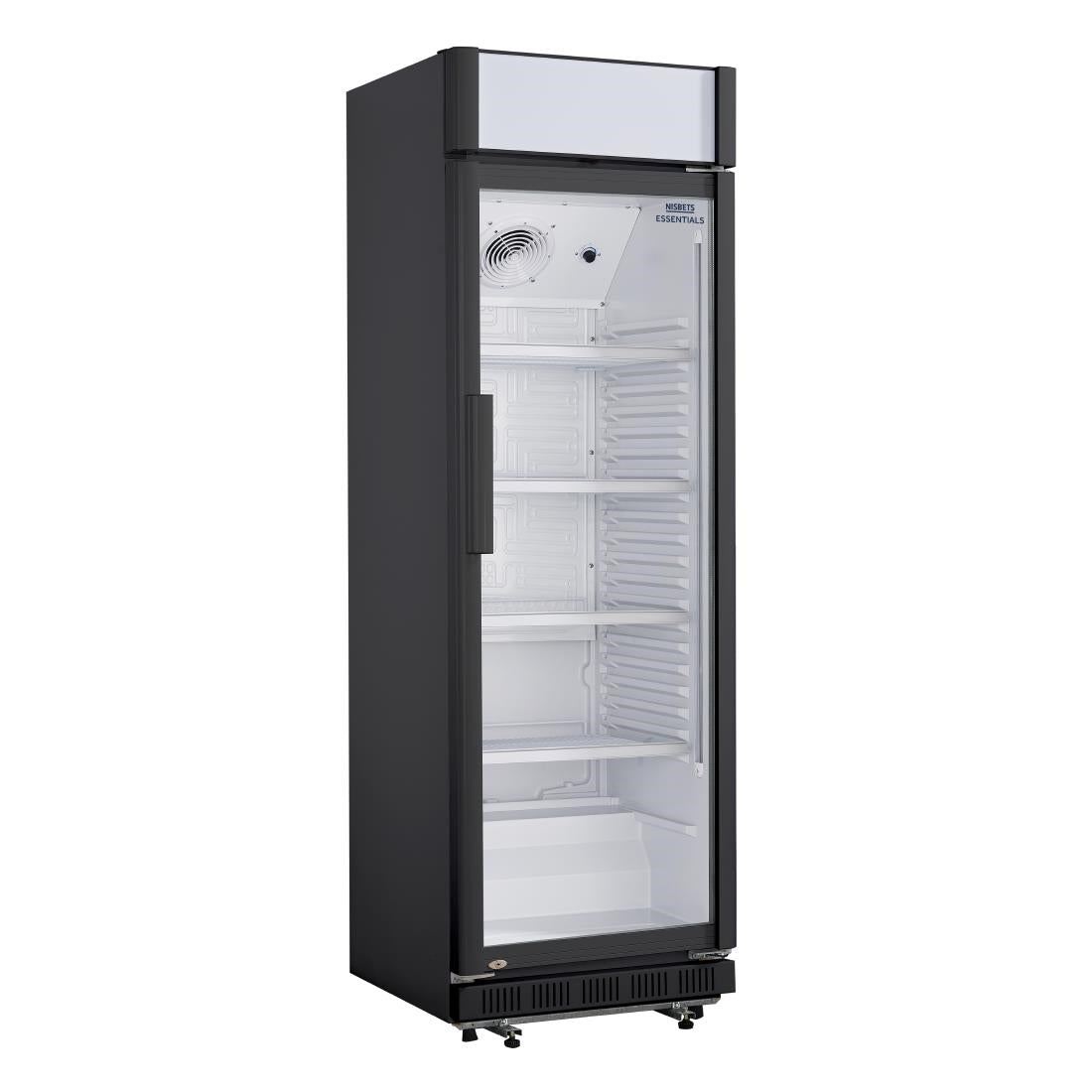 Vitrine positive avec bandeau lumineux Nisbets Essentials 346L - Nisbets Essentials - CJ794