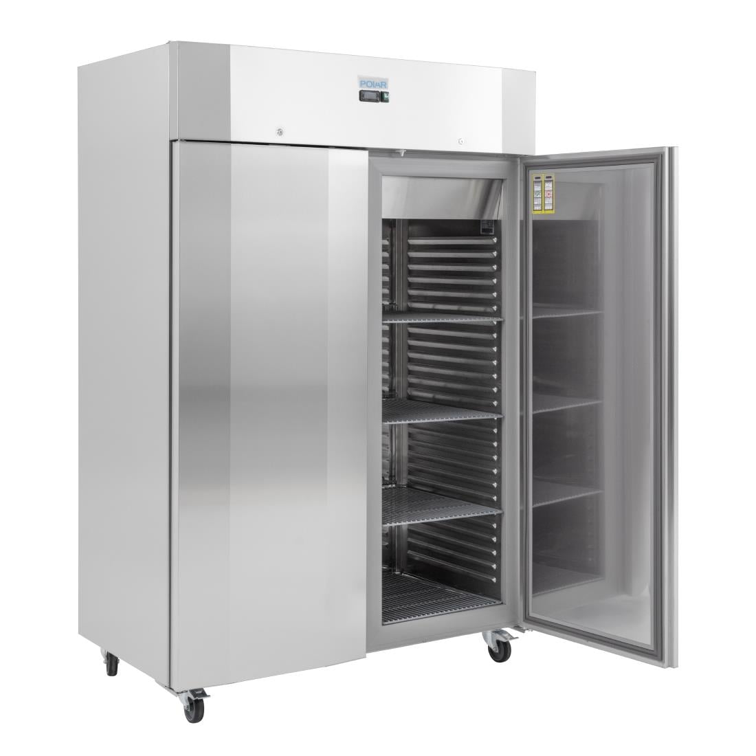 Armoire réfrigérée négative deux portes économe en énergie Polar Série U 1 400L - Polar - UA033
