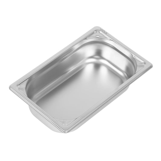 Bac professionnel inox 18/10 Vogue GN 1/4 65mm - Vogue - DW446