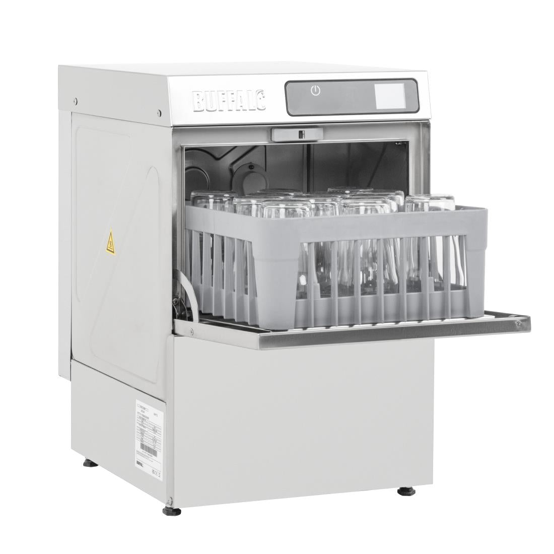 Lave-verres digital de comptoir Buffalo casier 350mm - Buffalo - HC516