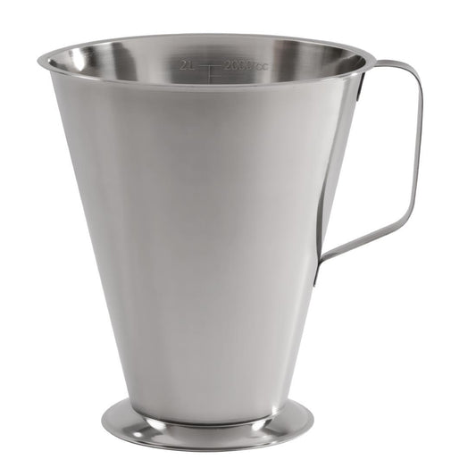 Pichet de mesure en acier inoxydable 2,2L - Contacto - J737