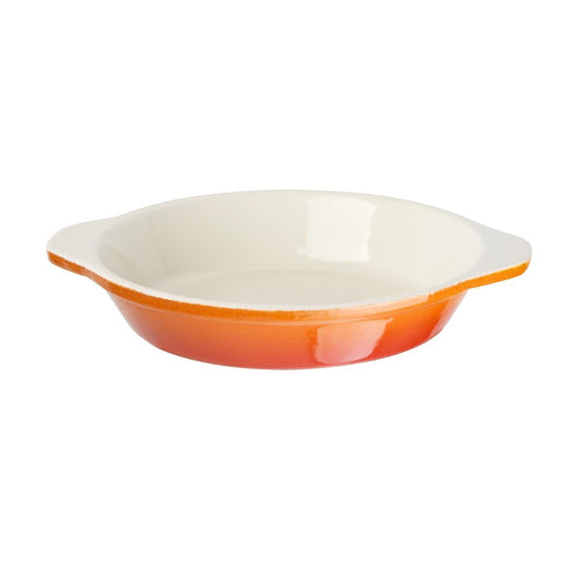 Plat à gratin rond Vogue orange 400ml - Vogue - GH316