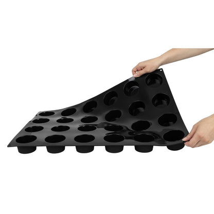 Moule à pâtisserie antiadhésif en silicone Pavoflex 24 muffins - Pavoflex - CC069