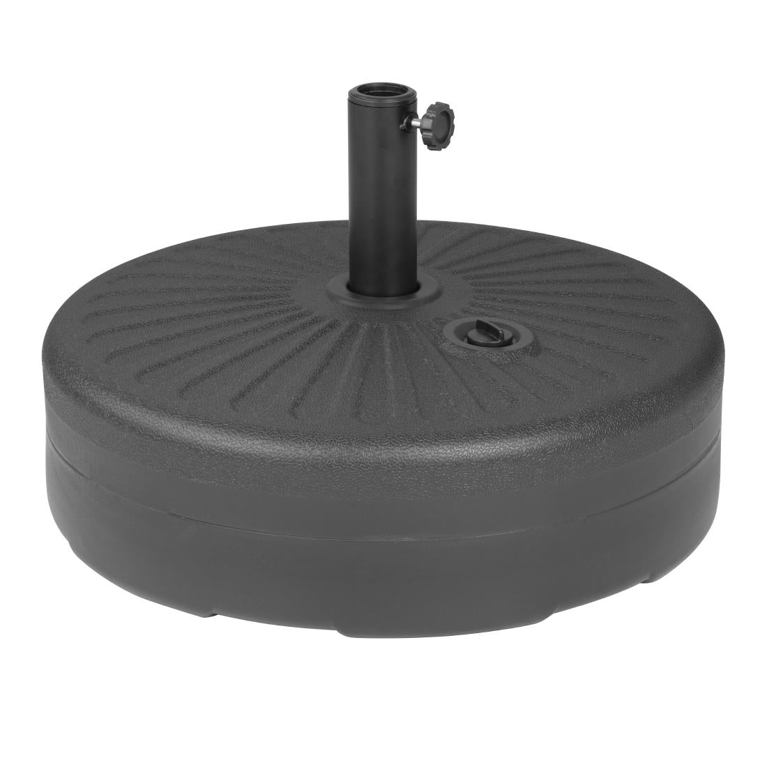 Pied de parasol en plastique noir Bolero 40L - Bolero - DZ884