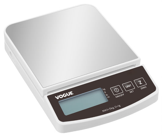 Balance électronique Vogue 5kg graduations 1g - Vogue - HZ321