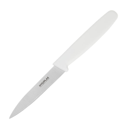 Couteau d'office Hygiplas blanc 75 mm - Hygiplas - C546
