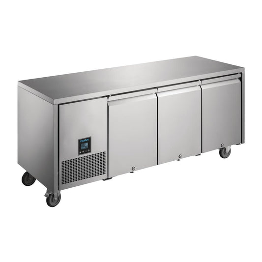 Table réfrigérée négative 3 portes Polar Serie U Premium 420L - Polar - UA008