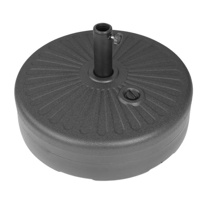 Pied de parasol en plastique noir Bolero 40L - Bolero - DZ884
