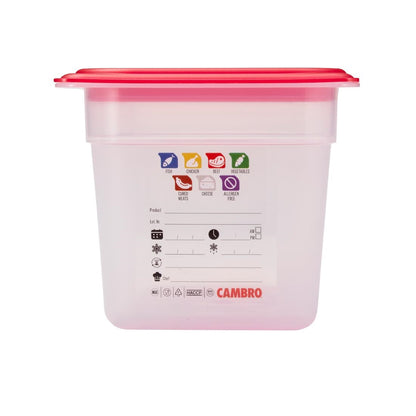 Bac en polypropylène Cambro Safetrak IML GN 1/3 150mm - Cambro - JN510