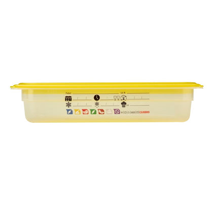 Bac en polypropylène Cambro Safetrak IML GN 1/3 65mm - Cambro - JN508