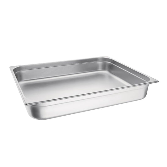 Bac Gastronorme inox GN 2/1 100mm Vogue - Vogue - K804