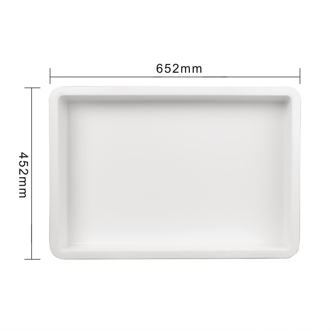 Bac à pâtons en polypropylène Vogue 650 x 455 x 85mm - Vogue - FS998