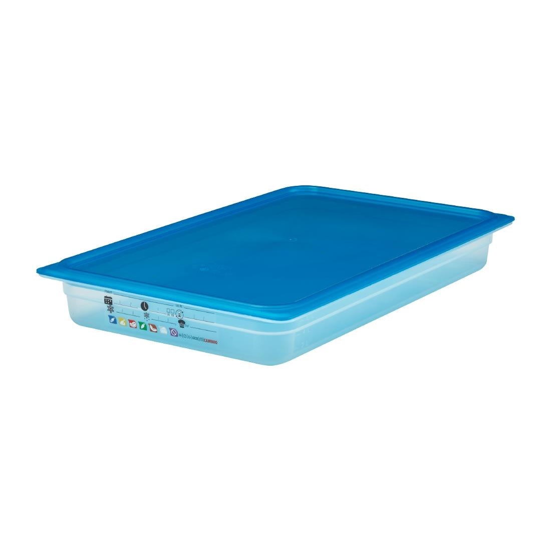 Bac en polypropylène Cambro Safetrak IML GN 1/1 65mm - Cambro - JN500