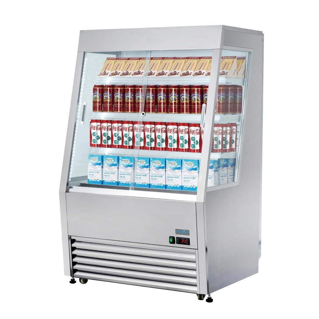 Vitrine réfrigérée libre-service économe en énergie Polar série G 390L - Polar - GP295