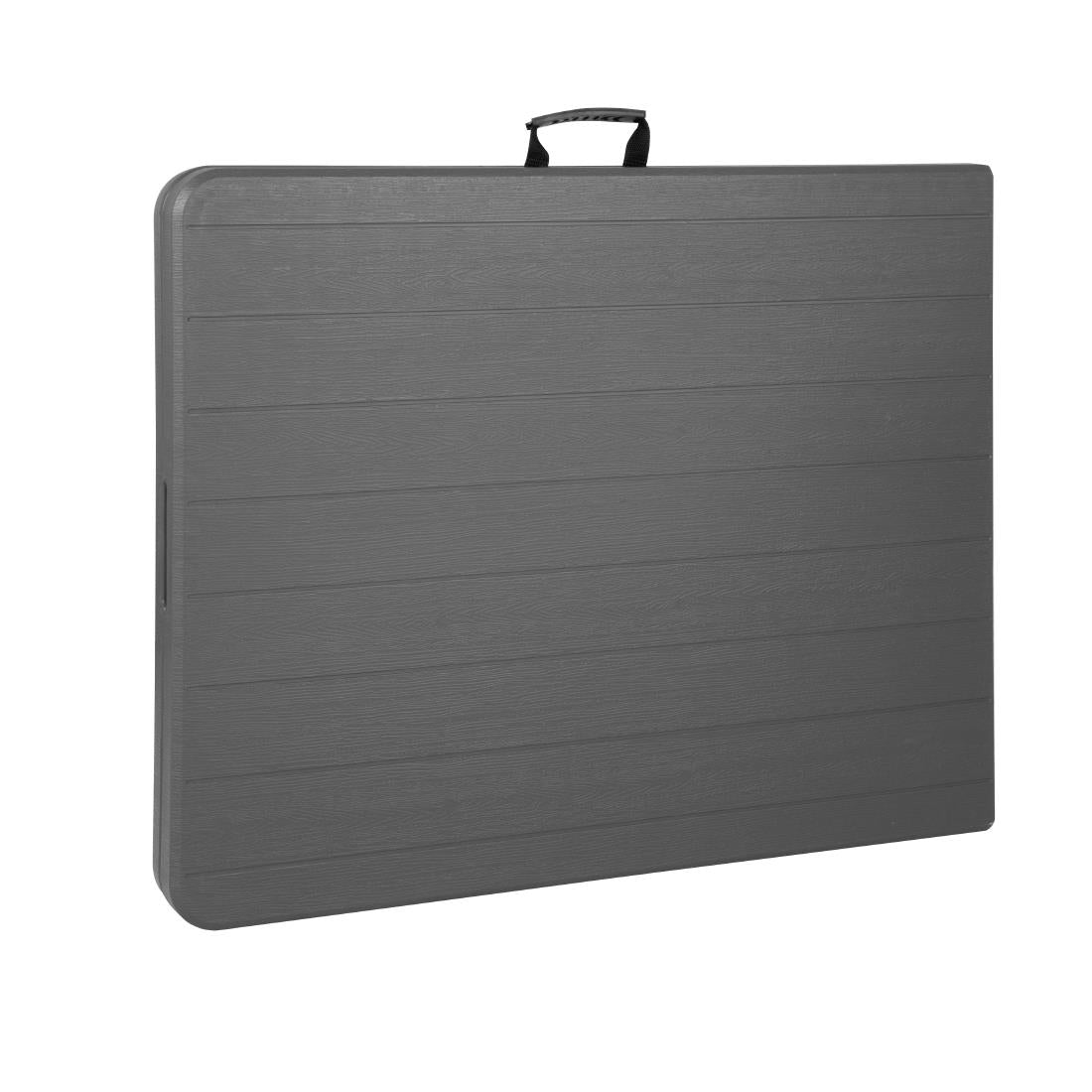 Table pliante rectangulaire effet rotin Bolero 1829mm - Bolero - HW299
