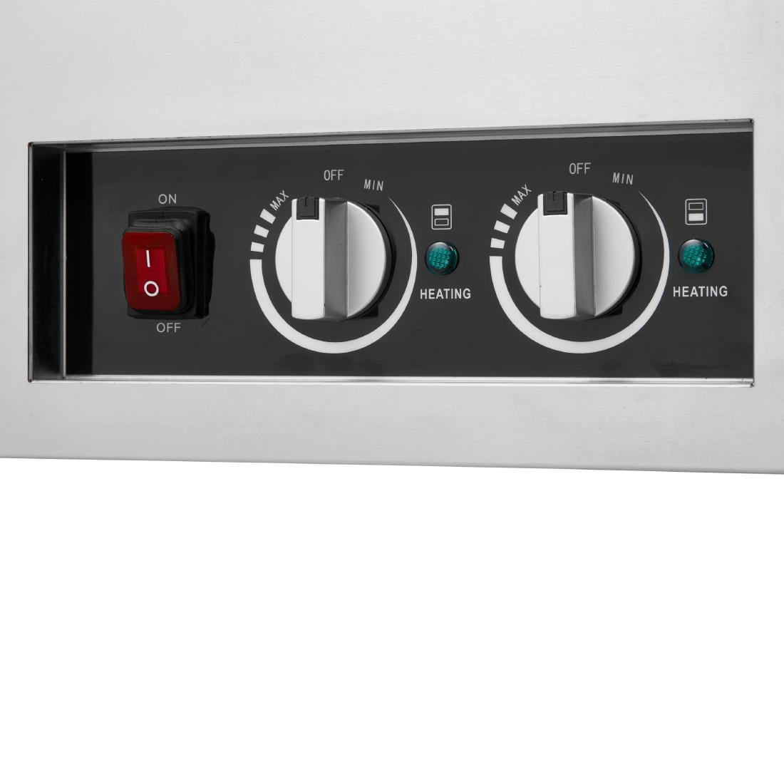 Bain-marie mobile Buffalo 2x GN 1/1 - Buffalo - JB983