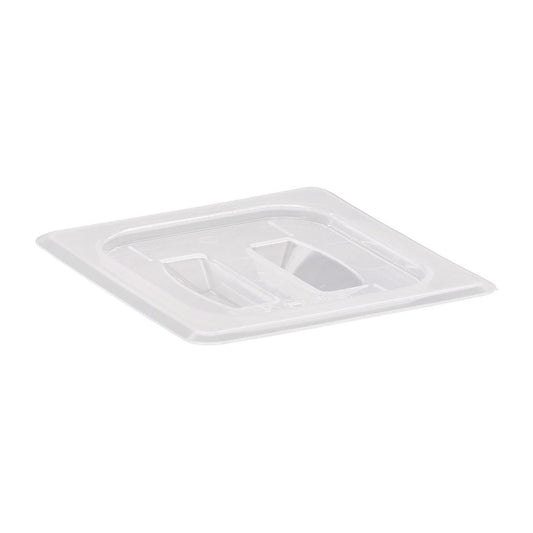 Couvercle translucide en polypropylène avec poignée pour bac GN 1/6 Cambro - Cambro - CJ660