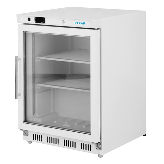 Vitrine réfrigérée négative de comptoir Polar Série C blanche 129L - Polar - PC007