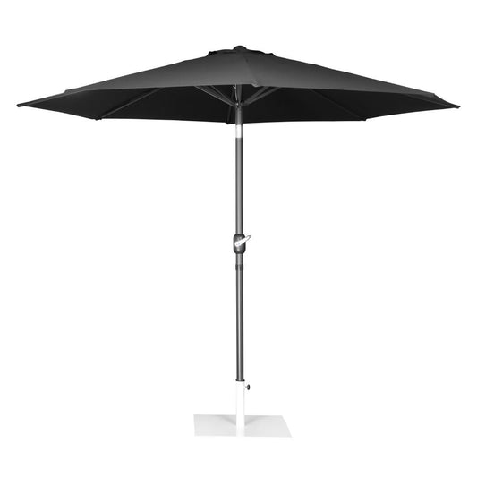 Parasol rond Bolero Seville 3m noir - Bolero - DZ870