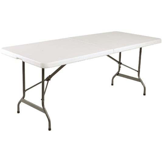 Table pliante rectangulaire Bolero blanche 1,8 m - Bolero - LL001