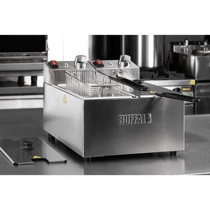 Friteuse double Buffalo - 2x3L - Buffalo - CU615
