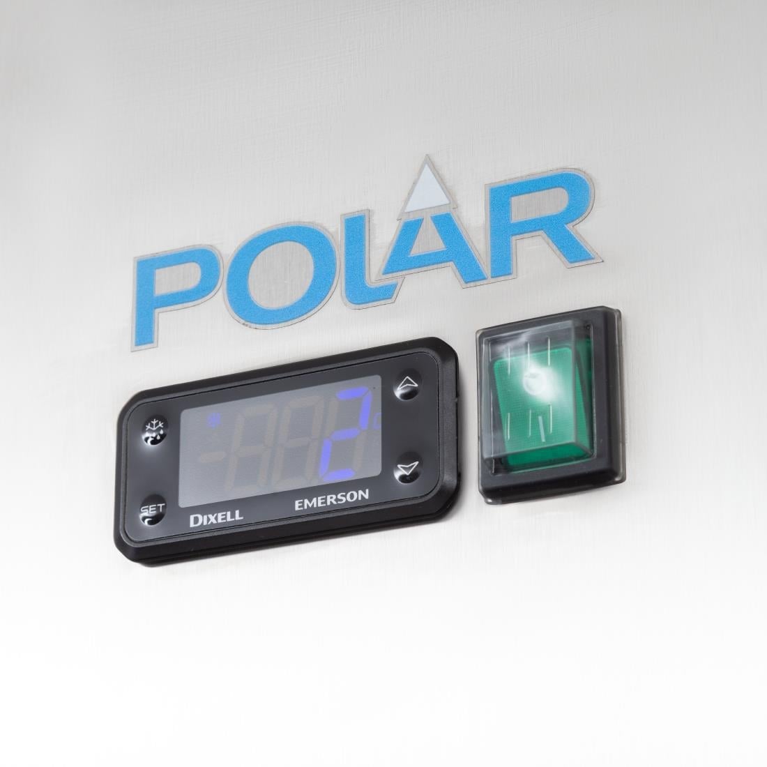 Vitrine réfrigérée positive double porte économe en énergie Polar Série U - Polar - UA042