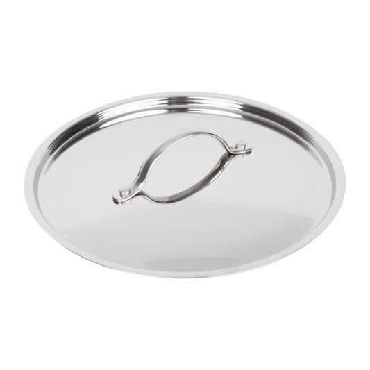 Couvercle inox et aluminium Vogue Tri Wall 240mm - Vogue - Y425