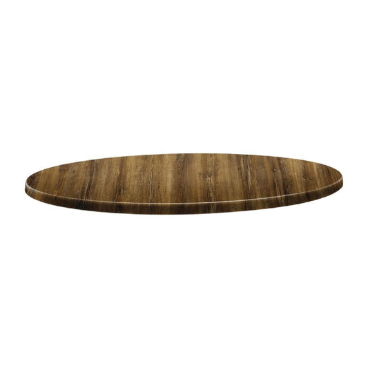 Plateau de table rond Topalit Classic Line 70cm atacama cherry - Topalit - DR928