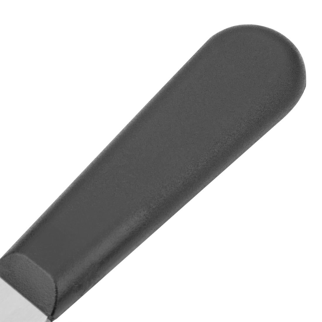 Couteau spatule à lame droite Hygiplas noir 150mm - Hygiplas - D402