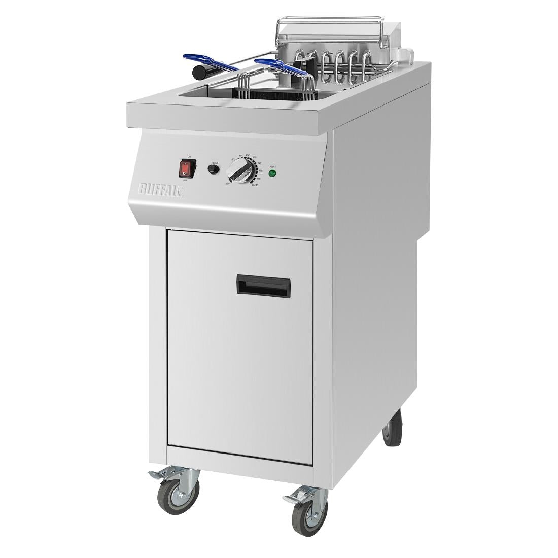 Friteuse électrique sur coffre Buffalo 12 kW - Buffalo - HU198