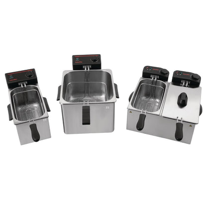 Friteuse de comptoir simple Caterlite peu intensive 3,5L - Caterlite - GG198