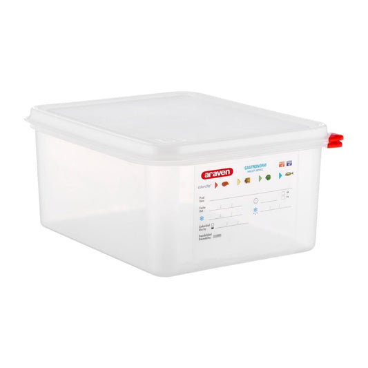 Boîte alimentaire GN 1/2 Araven 10L (lot de 4) - Araven - T988