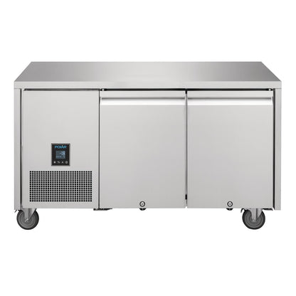 Table réfrigérée négative 2 portes Polar Serie U Premium 267L - Polar - UA006