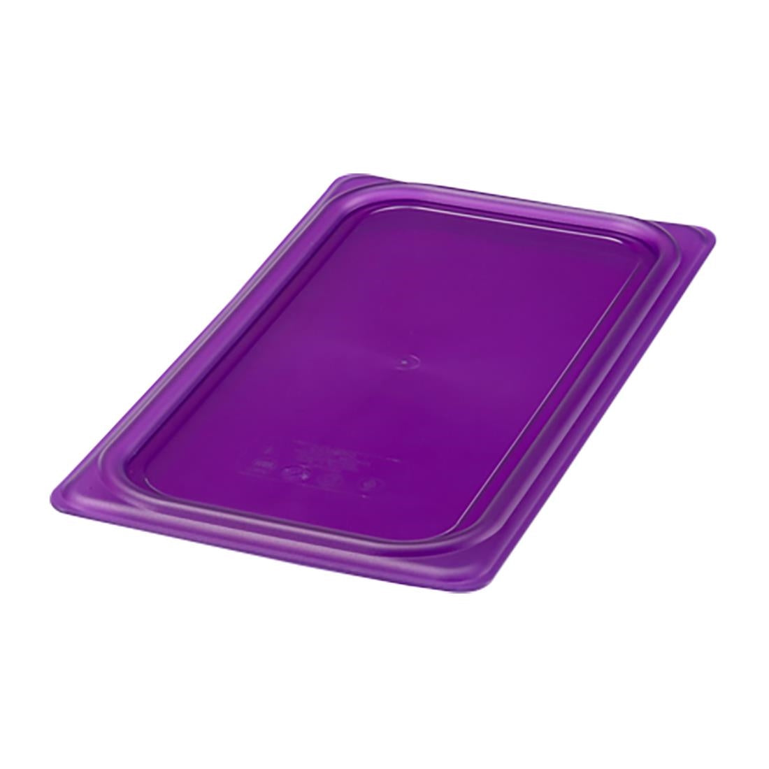 Couvercle hermétique en polypropylène GN 1/3 Cambro Safetrak IML violet - Cambro - JN532