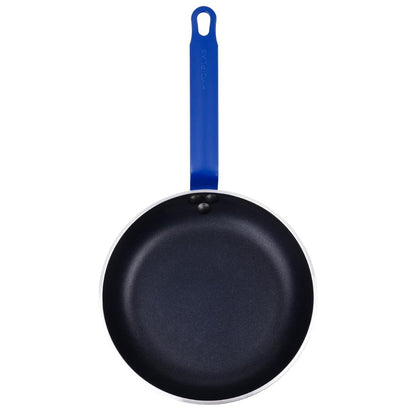 Poêle en aluminium antiadhésive Hygiplas Teflon Platinum Plus 240mm bleue - Hygiplas - HT971