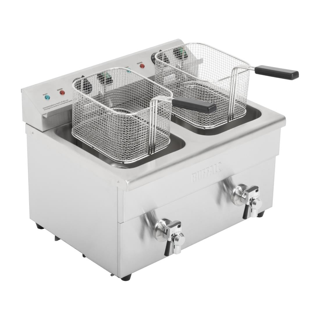 Friteuse induction double Buffalo 2 x 3 kW - Buffalo - CT012